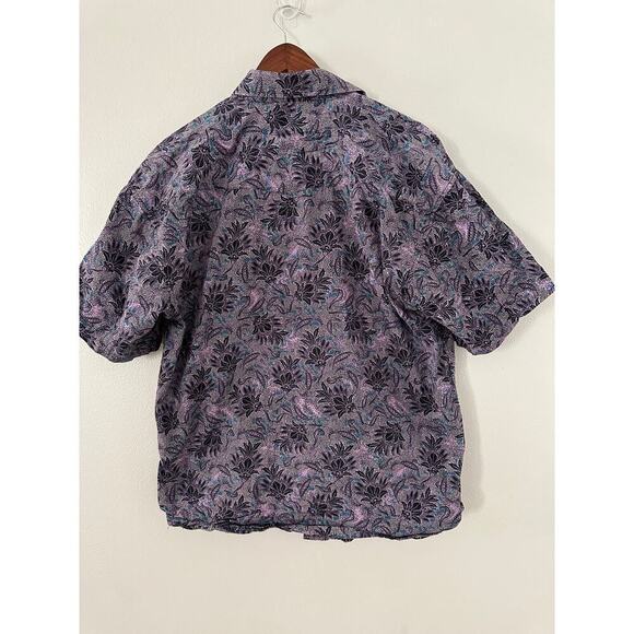 Panhandle Slim Paisley Galore Western Shirt Snap Front sz Medium - Picture 3 of 4